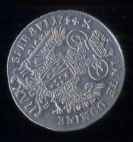 17 Krejcar 1754 Uhry Frantisek I - A8721 | antikvariat - detail numismatiky