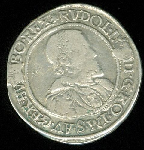 14 Tolar 1590 Uhry Rudolf II - A8912 | antikvariat - detail numismatiky