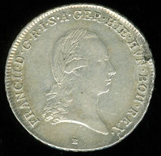 14 Tolar 1797 B Uhry Frantisek II - A8917 | antikvariat - detail numismatiky