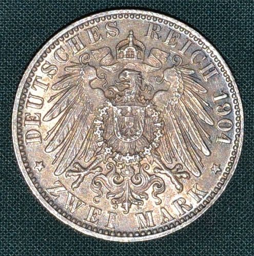 2 Marka 1904 J Bremy  risske mesto - C207 | antikvariat - detail numismatiky