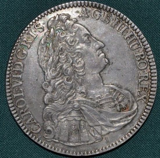 Tolar 1737  Tyrolsko Karel VI - B6599 | antikvariat - detail numismatiky
