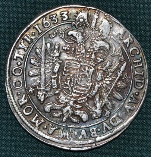 12 Tolar 1633 Ferdinand II - A7492 | antikvariat - detail numismatiky