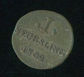 Hamburg risske mesto Sechsling 1832 - B8498 | antikvariat - detail numismatiky