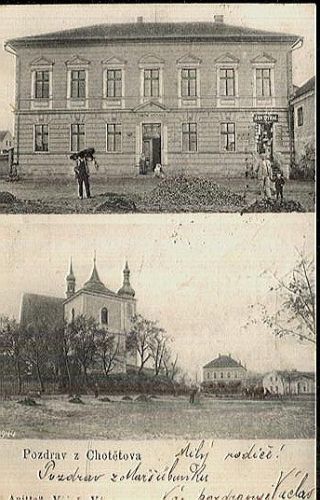 Pozdrav z Chotetova | antikvariat - detail pohlednice
