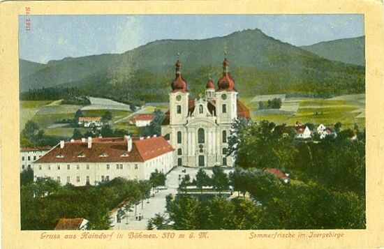 Gruss aus Haindorf in Bohmen | antikvariat - detail pohlednice
