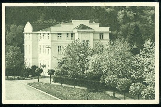 Lazne Velichovky  Vila Domov | antikvariat - detail pohlednice