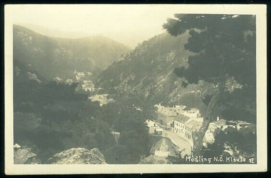 Modling N O Klause | antikvariat - detail pohlednice