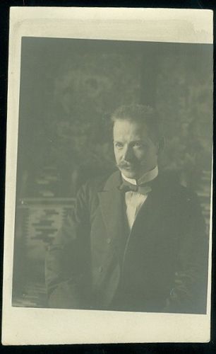 Pan | antikvariat - detail pohlednice