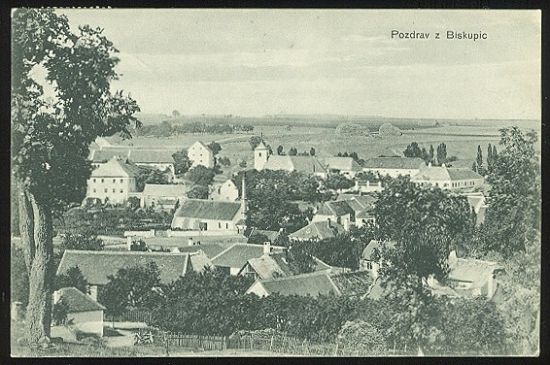 Pozdrav z Biskupic | antikvariat - detail pohlednice