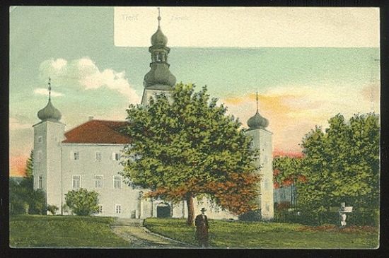 Trest  Zamek | antikvariat - detail pohlednice