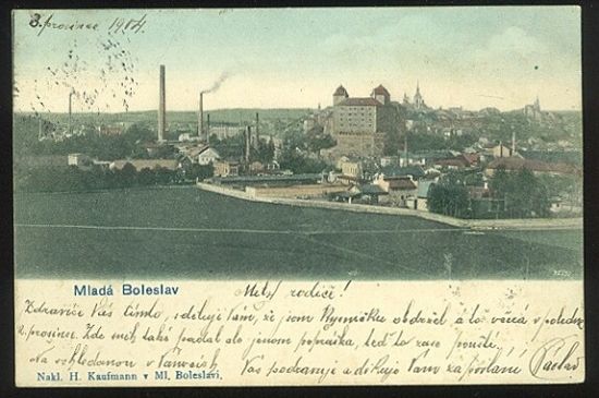 Mlada Boleslav | antikvariat - detail pohlednice