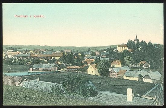 Pozdrav z Knezic | antikvariat - detail pohlednice