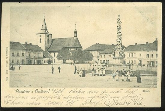 Pozdrav z Bakova | antikvariat - detail pohlednice