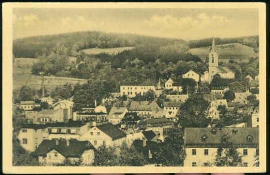 As | antikvariat - detail pohlednice