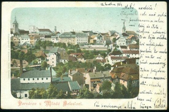Pozdrav z Mlade Boleslavi | antikvariat - detail pohlednice