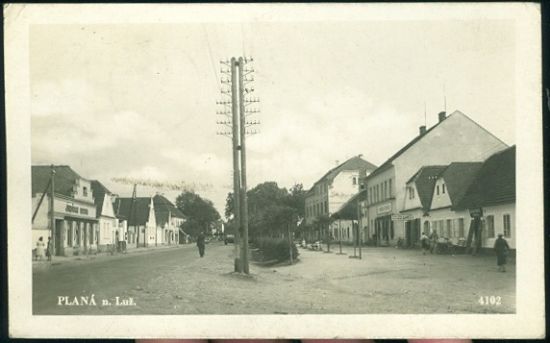 Plana nad Luznici | antikvariat - detail pohlednice