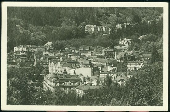 Marianske Lazne | antikvariat - detail pohlednice