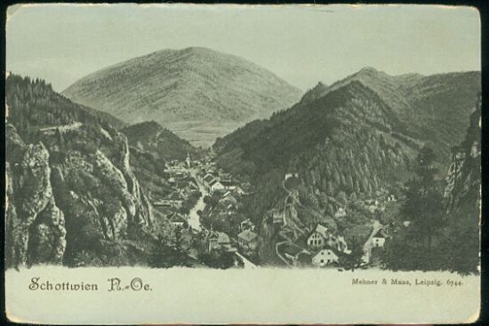 Schottwien | antikvariat - detail pohlednice