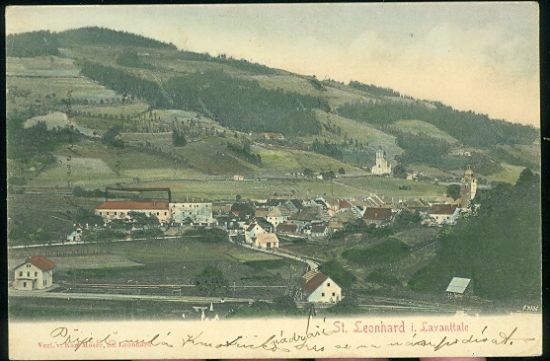 St Leonhard i Lavanttale | antikvariat - detail pohlednice