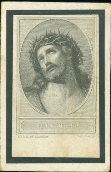 Sv obrazek  Ecce homo | antikvariat - detail pohlednice