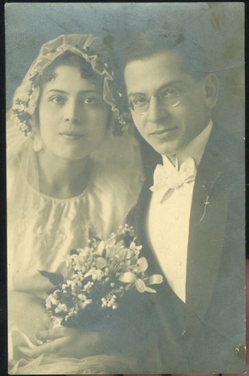 Svatebni fotografie | antikvariat - detail pohlednice