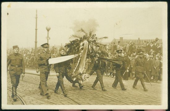 Pohreb TGM | antikvariat - detail pohlednice