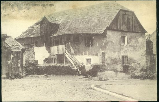 Kolin  rodny domek Macharuv | antikvariat - detail pohlednice