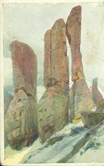 Draci skaly pod Hrubou Skalou  J Setelik | antikvariat - detail pohlednice