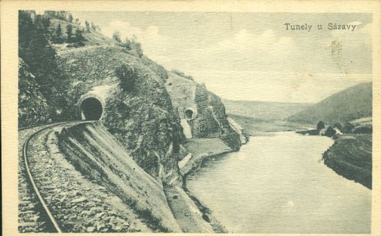 Tunely u Sazavy | antikvariat - detail pohlednice
