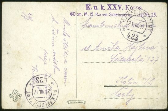Polni posta | antikvariat - detail pohlednice
