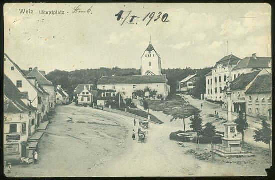 Weiz  Hauptplatz | antikvariat - detail pohlednice