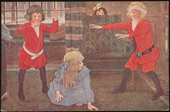 American children | antikvariat - detail pohlednice