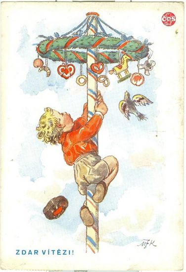 Zdar vitezi - Fischerova  Kvechova Marie | antikvariat - detail pohlednice
