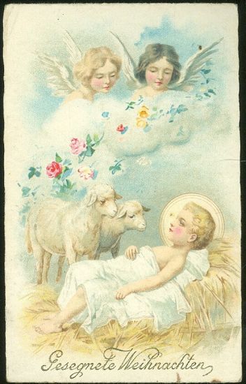 Weihnachten | antikvariat - detail pohlednice