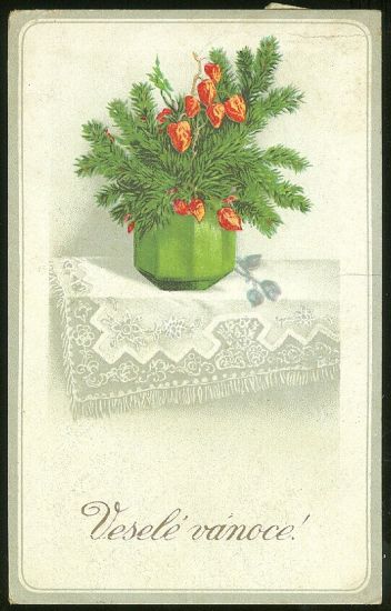 Vesele Vanoce | antikvariat - detail pohlednice