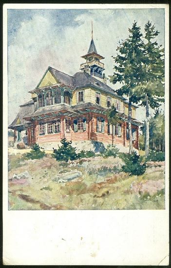 Chata na Harusovci | antikvariat - detail pohlednice