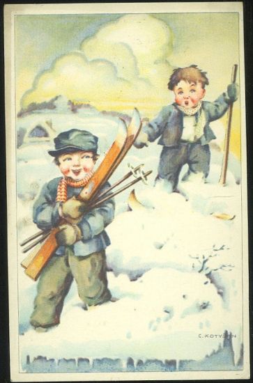 Lyzari  Kotysana C | antikvariat - detail pohlednice