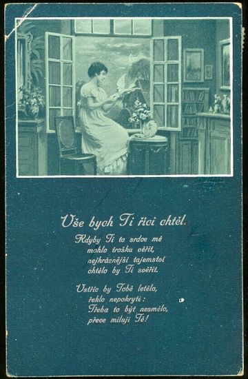 Vse bych Ti rici chtel  | antikvariat - detail pohlednice
