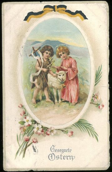 Ostern | antikvariat - detail pohlednice