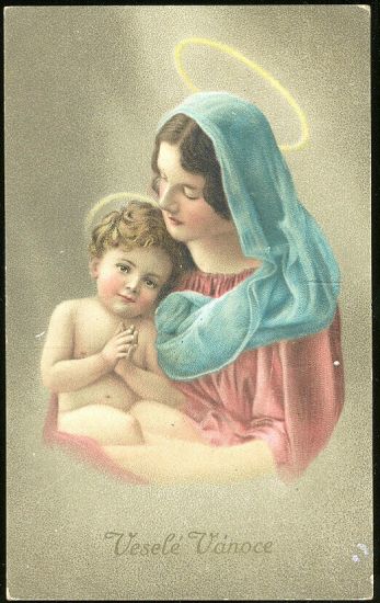 Vesele Vanoce | antikvariat - detail pohlednice