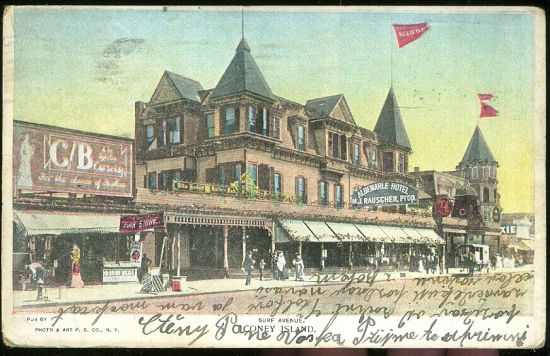 Coney Island | antikvariat - detail pohlednice