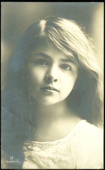 Divka | antikvariat - detail pohlednice