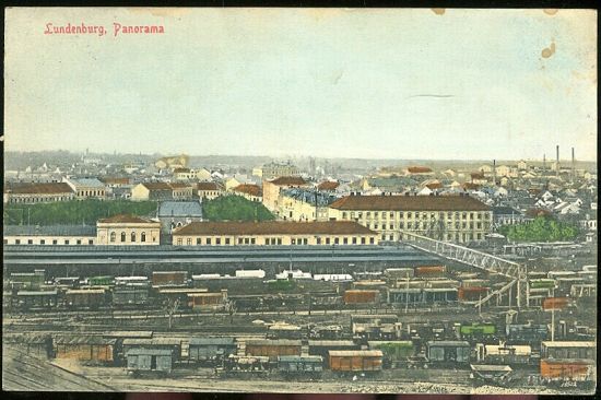 Lundenburg Breclav Panorama | antikvariat - detail pohlednice