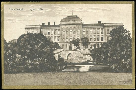 Kutna Hora  Vyssi realka | antikvariat - detail pohlednice