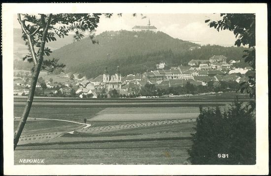 Nepomuk | antikvariat - detail pohlednice