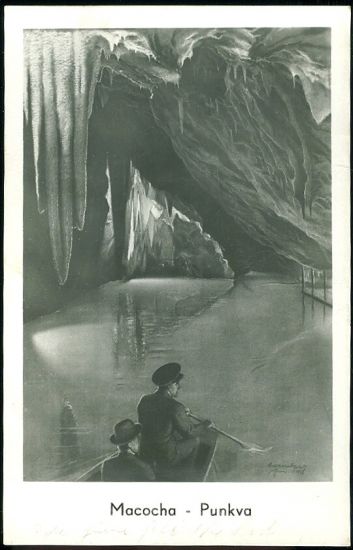 Macocha  Punkva | antikvariat - detail pohlednice