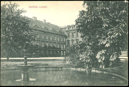 Pozdrav z Teplice  Knizeci lazne | antikvariat - detail pohlednice