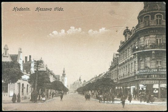 Hodonin  Hessova trida | antikvariat - detail pohlednice