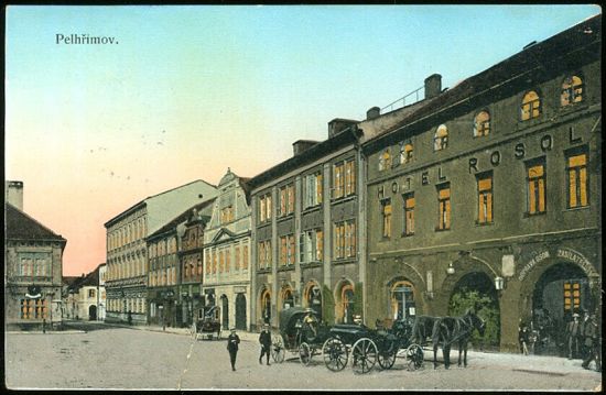 Pelhrimov | antikvariat - detail pohlednice
