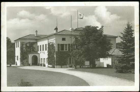 Sezimovo Usti  Letni sidlo Dr Benese | antikvariat - detail pohlednice